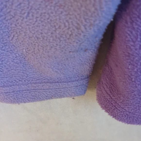 Columbia Two-Tone Lavender & Lilac Fleece Pullover Hoodie - Picture 3 of 8